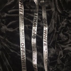 “ off white “ belt
